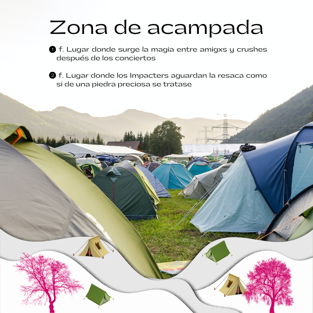Impacto Fest estrena zona de acampada para los asistentes al Festival de Las Ventas de Albares 2