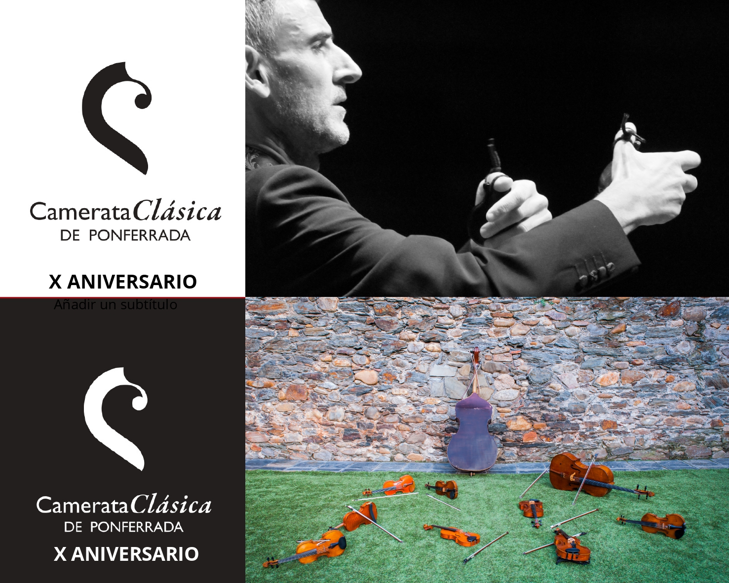 La Camerata Clásica de Ponferrada conmemora su décimo aniversario con un concierto de música española 1