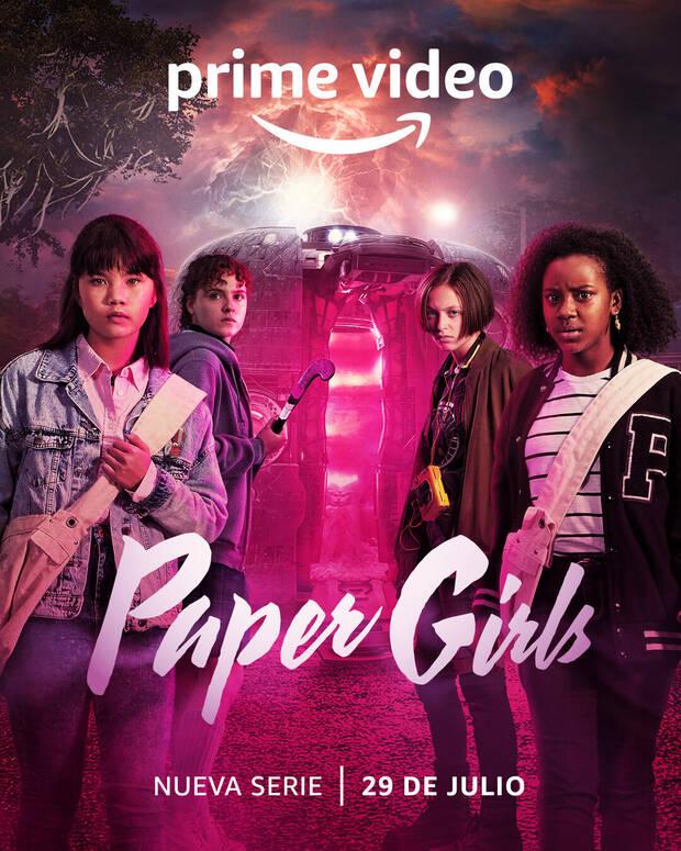 Amazon Prime video se sube a la moda ochentera con 'Paper Girls' una serie de ciencia ficción y misterio 2