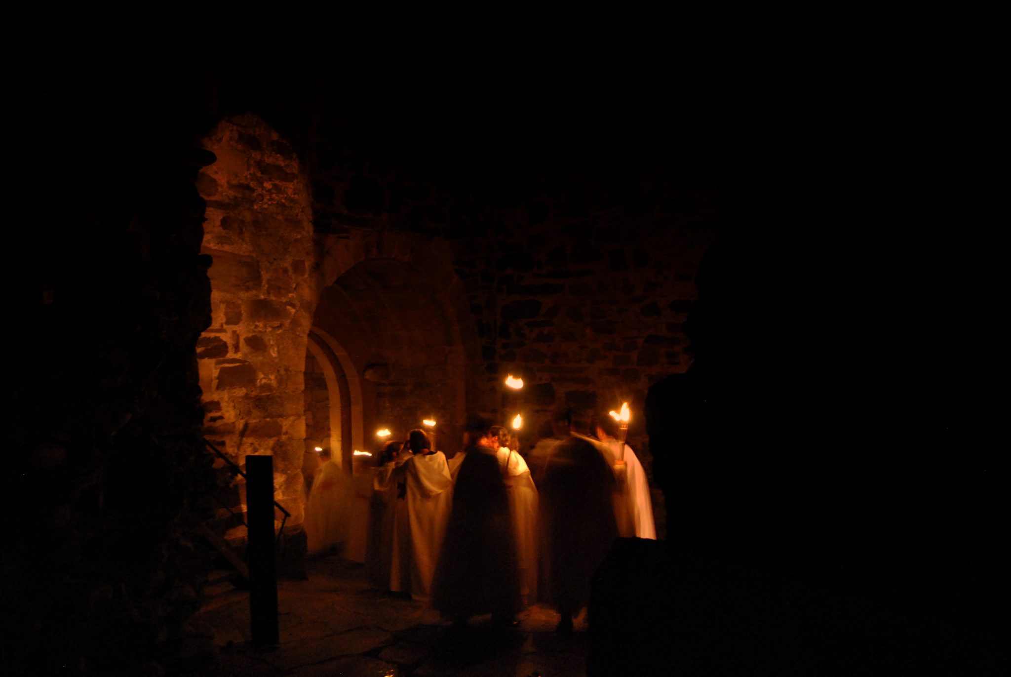 Comienzan las visitas teatralizadas nocturnas a la ‘Leyenda del Castillo’, a cargo de la Compañía de Teatro CondeGatón 1