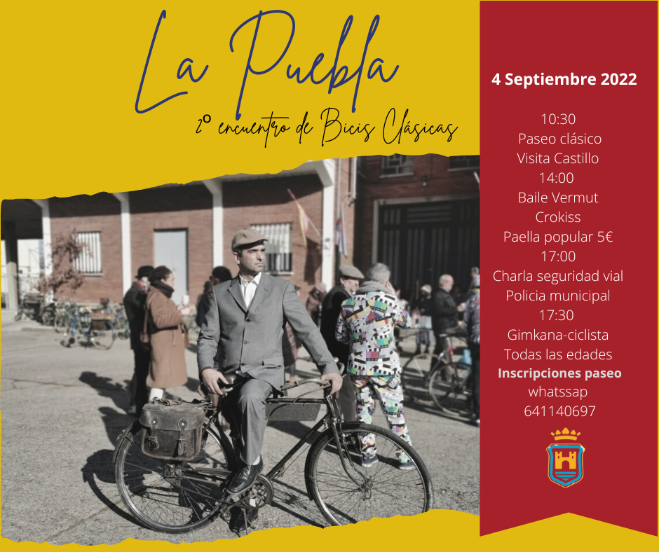La Avenida de la Puebla organiza la 2ª Edición del Encuentro de Bicis Clásicas 2