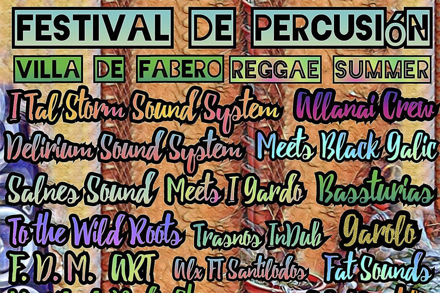 Vuelve el Festival de percusión de Fabero Reggae Summer durante este fin de semana, esta es la programación 1
