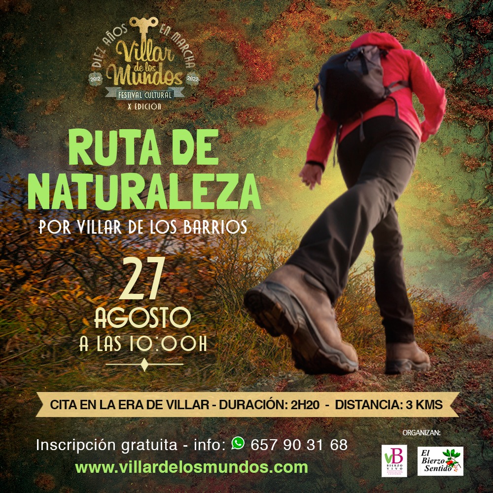 Villar de los Barrios organiza este sábado una ruta por la Naturaleza abierta a todos 2