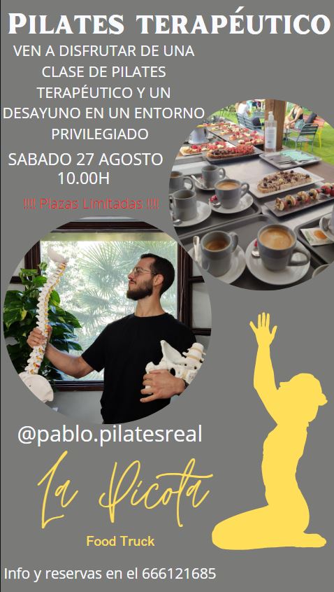 La Terraza La Picota organiza este sábado una clase de pilates terapéutico con desayuno 2