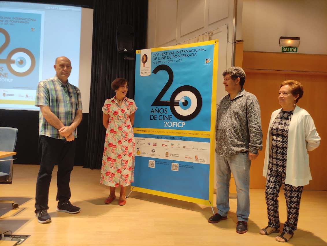 Este jueves arranca la 20 edición del Festival de Cine de Ponferrada que se celebrará hasta el 1 de octubre 1
