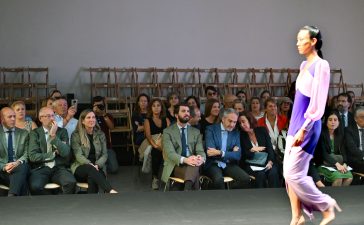 inaugurada la XXIV Pasarela de la Moda de Castilla y León, en el Fórum de la Evolución de Burgos. 1