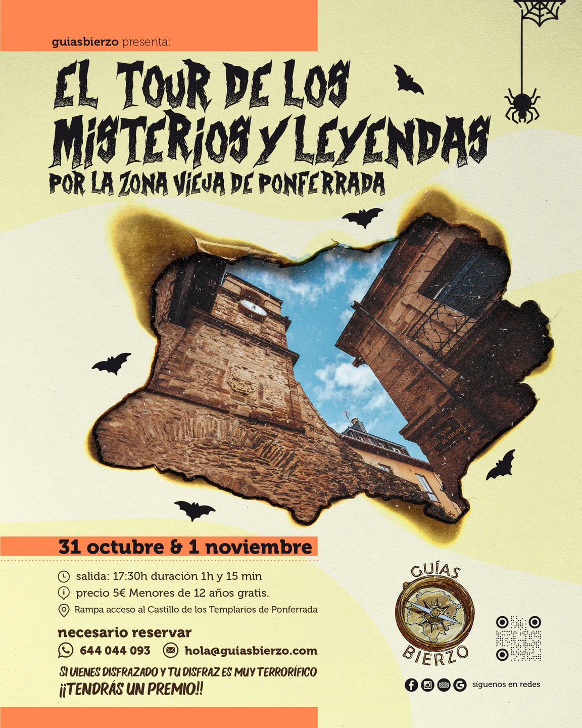 Guias Bierzo organiza en el Puente de los Santos: El Tour de los misterios y leyendas por la zona vieja de Ponferrada 2