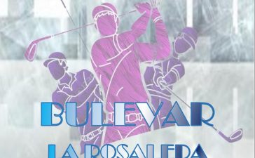 Deporte en la calle: Golf en el Bulevar de la Rosaleda durante este domingo 6