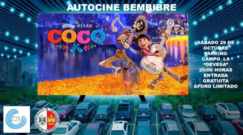 Bembibre podrá disfrutar de la película 'Coco' en formato autocine el próximo sábado 2