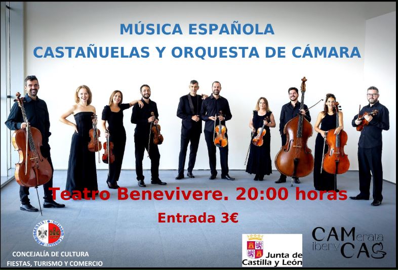 Bembibre recibe el día del Pilar la actuación de la Camerata Iberycas, un espectáculo de castañuelas y orquesta 1