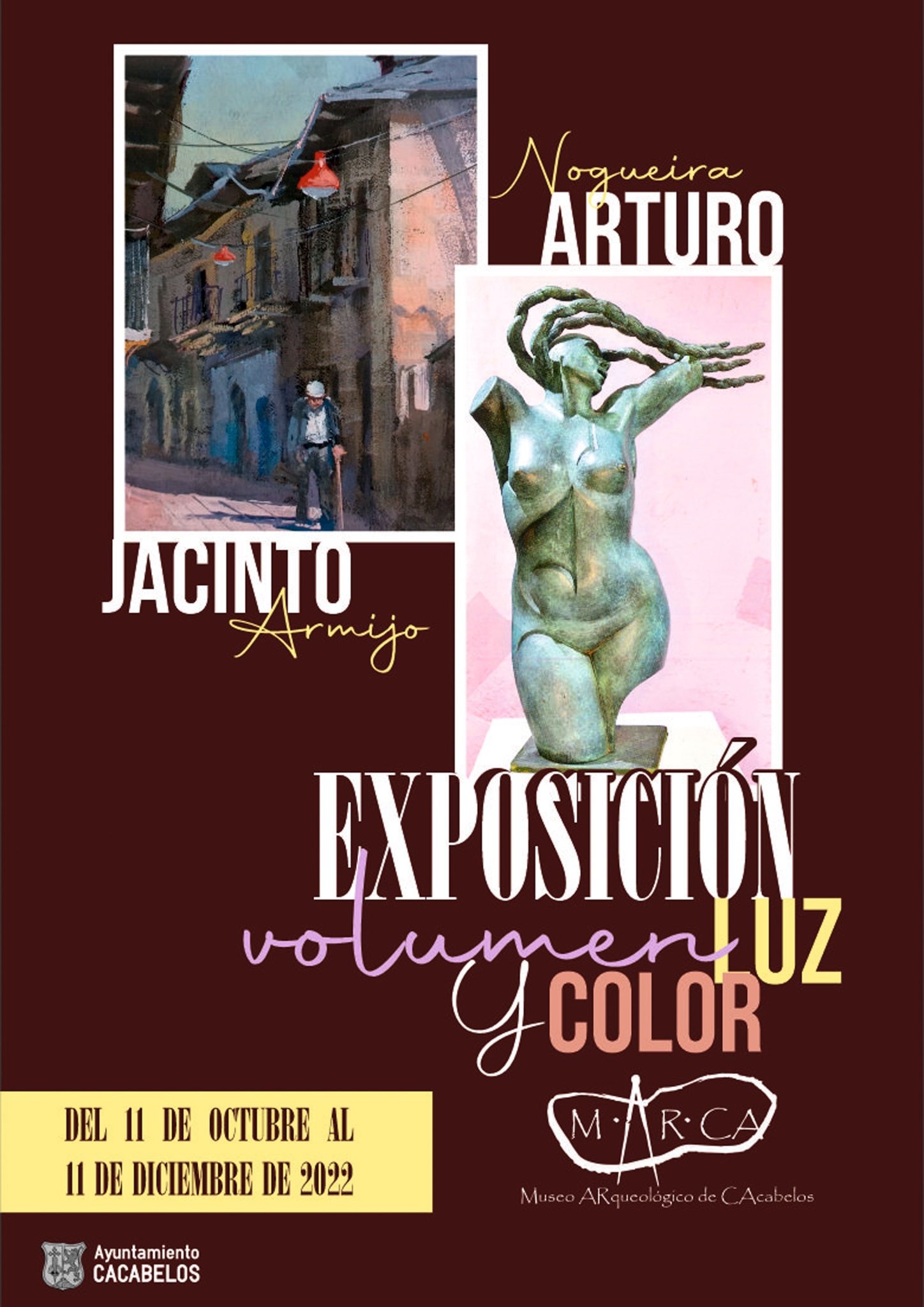Exposición: Volumen, luz y color en el Museo Marca de Cacabelos, del 11 de octubre al 11 de noviembre 2