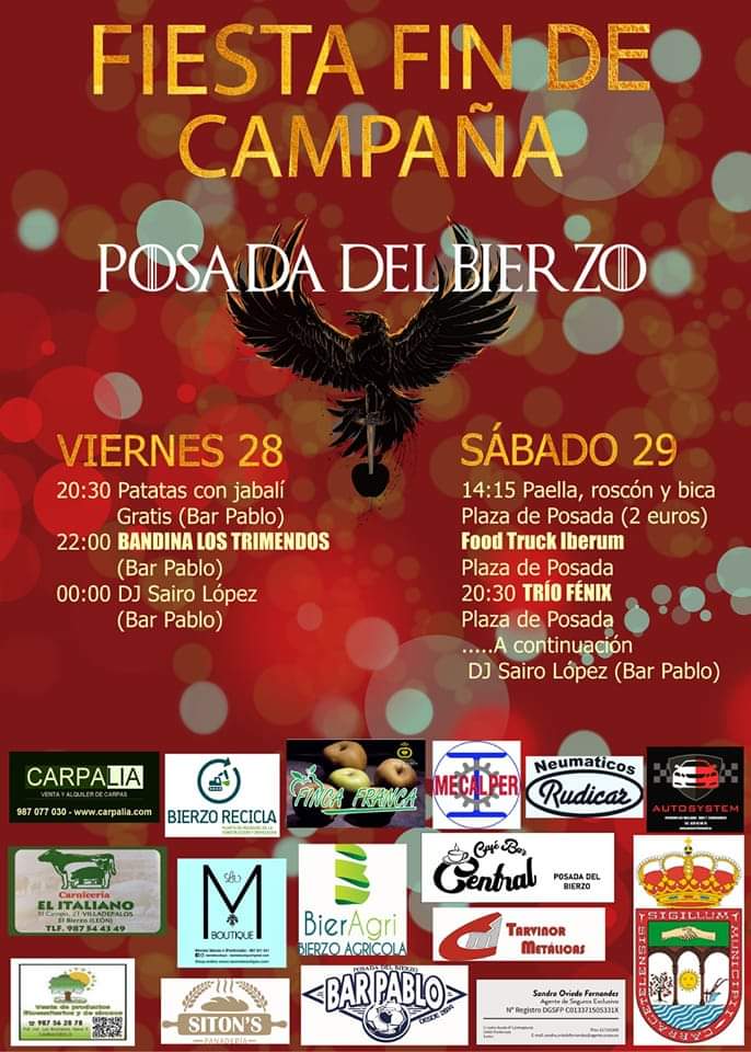 Posada del Bierzo vuelve a festejar la 'Fiesta fin de campaña' con una gran celebración este fin de semana 2