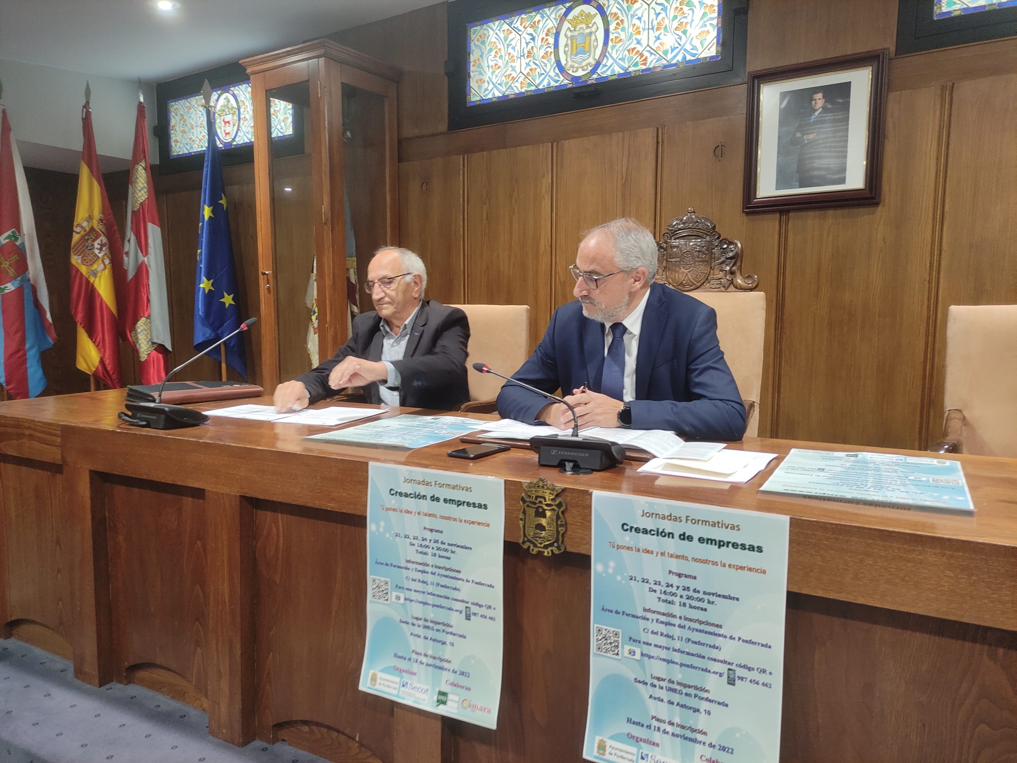 El Ayuntamiento de Ponferrada y Secot ponen en marcha unas jornadas formativas sobre la creación de empresas 1