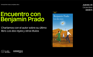 Benjamín Prado presenta este jueves 'Los dos reyes' en la librería El libro imposible 4