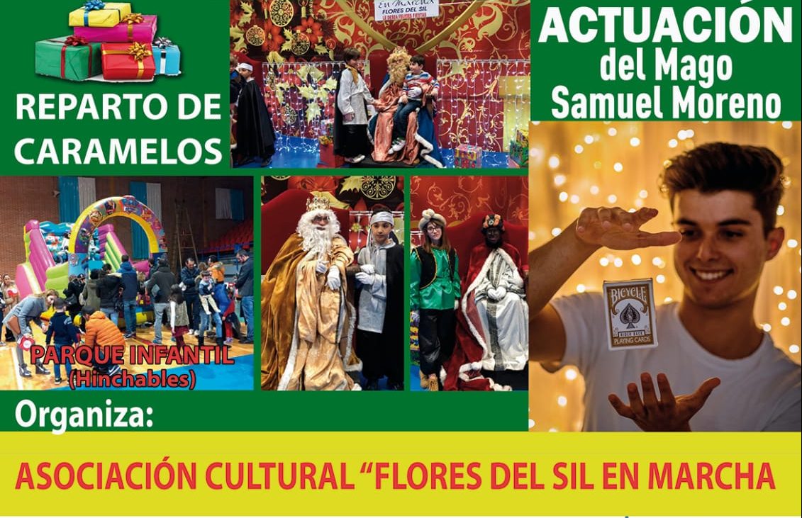 Flores del Sil en Marcha retoma la celebración de su Gala de Reyes este viernes en el Pabellón José Arroyo 1