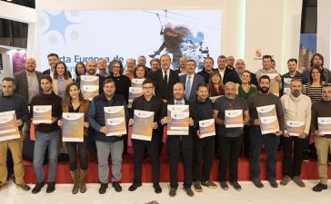 Ochenta empresarios turísticos de los espacios naturales protegidos de Castilla y León reciben en FITUR las acreditaciones de adhesión a la Carta Europea de Turismo Sostenible 3