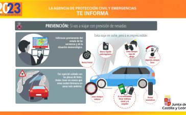 Protección Civil y Emergencias de la Junta recuerda la importancia de extremar la precaución en la conducción con nieve y hielo 4