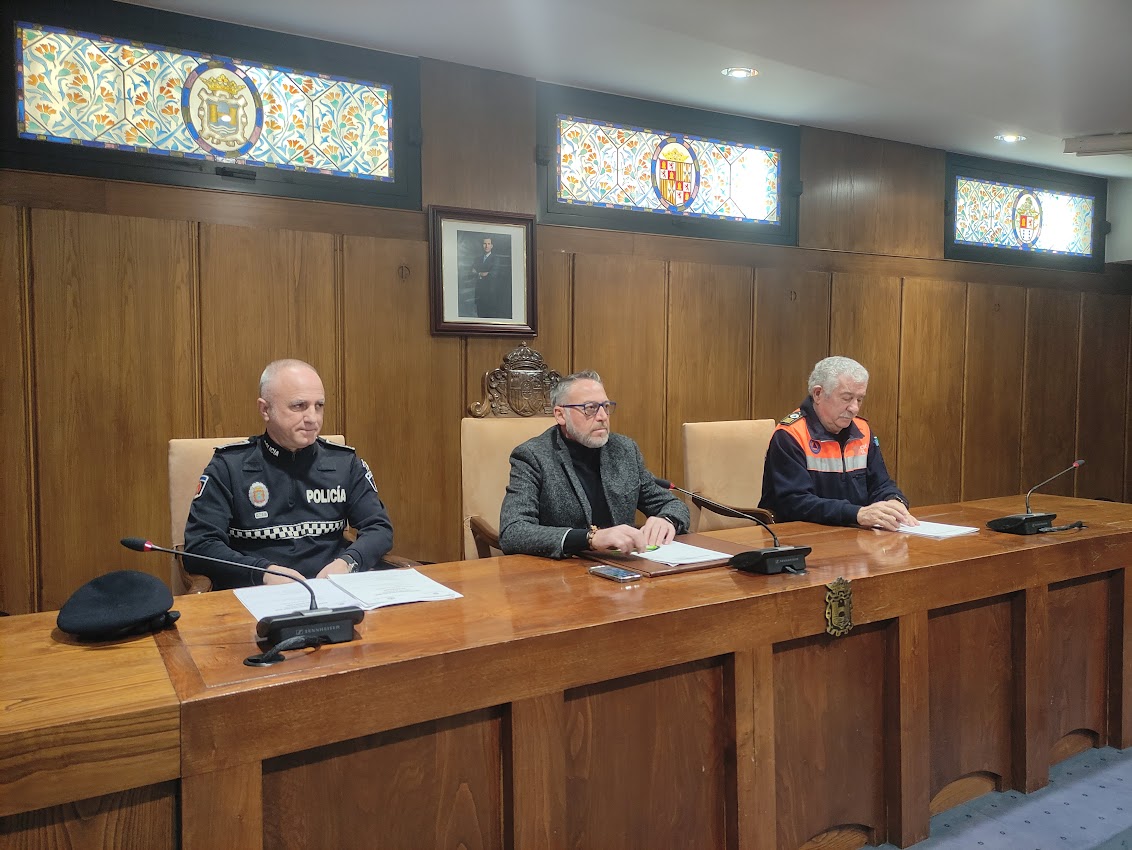 Policía Municipal y Protección Civil presentan los datos de la campaña de seguridad en Navidad y los datos anuales 1