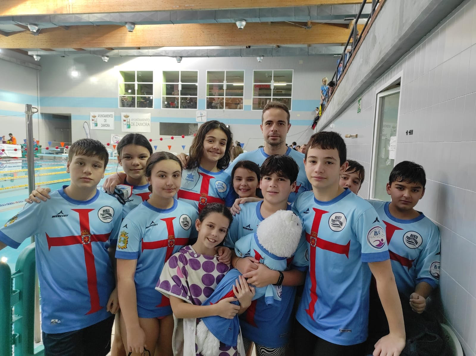 Gran participación berciana en el VIII Campeonato de Castilla y León Open Alevín de Invierno de Natación 1