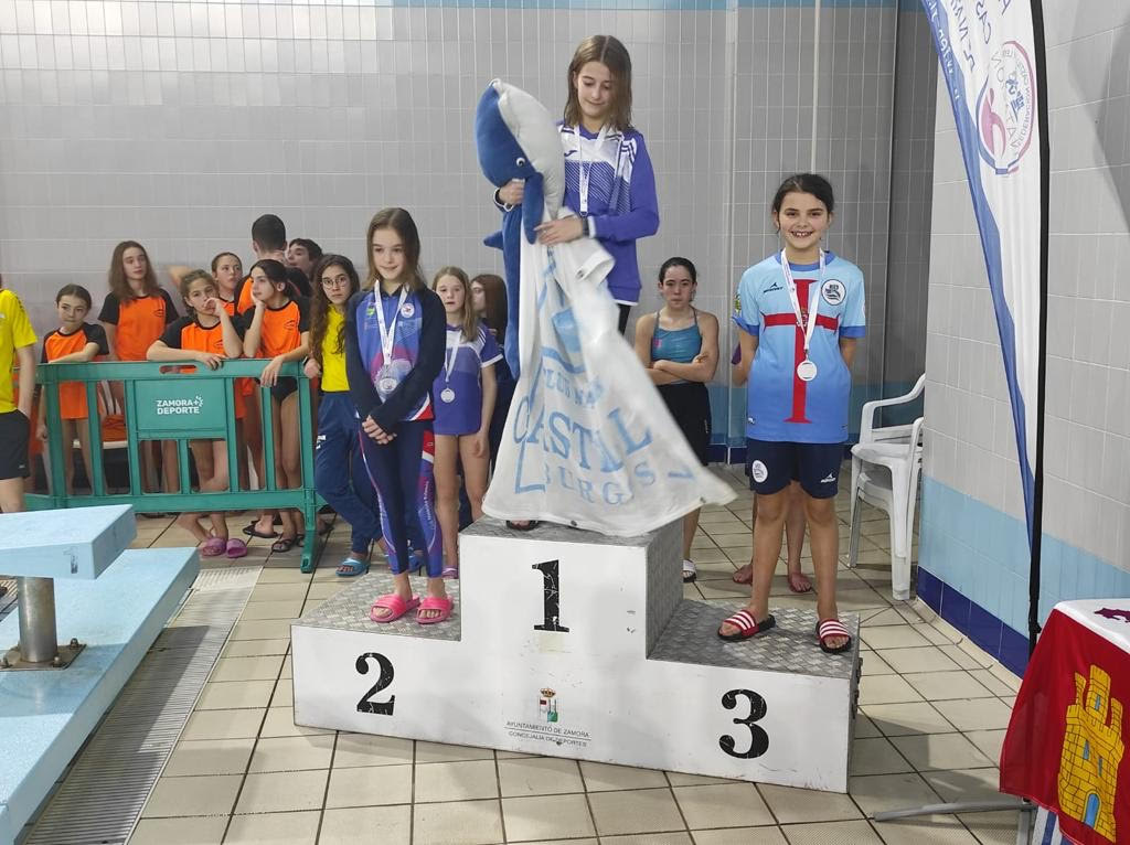 Gran participación berciana en el VIII Campeonato de Castilla y León Open Alevín de Invierno de Natación 3