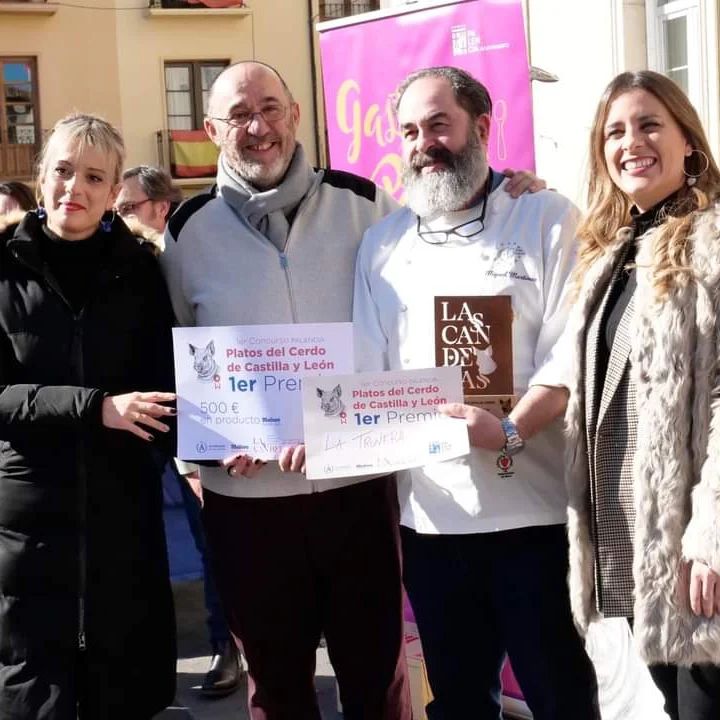 Miguel Martínez de La Tronera se hace con el primer premio del I Concurso de Platos del Cerdo de Castilla y León  2