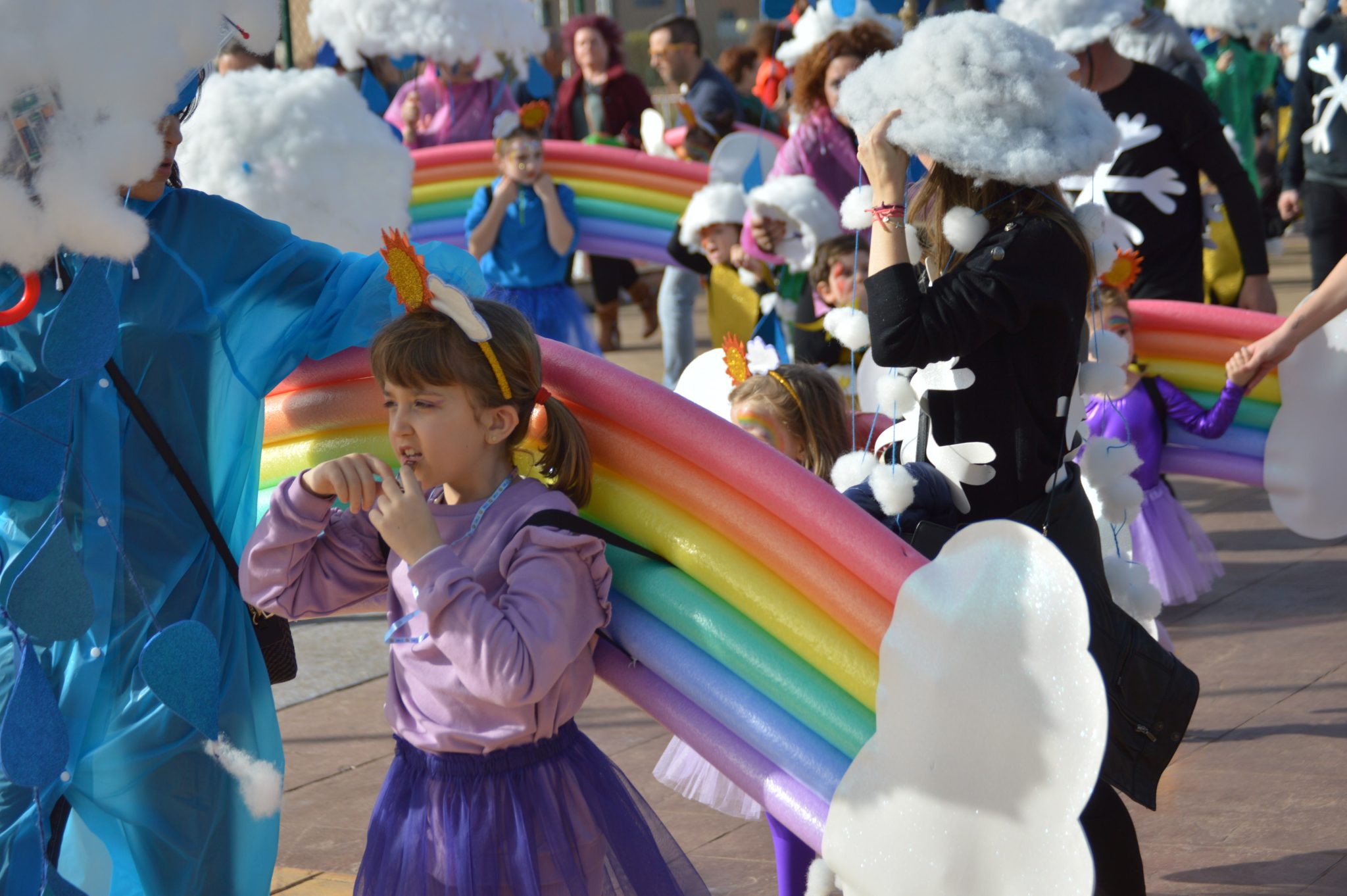 Carnaval Infantil de Ponferrada 2023. Las AMPAS de los colegios de la ciudad llenan de color y alegría las calles 168