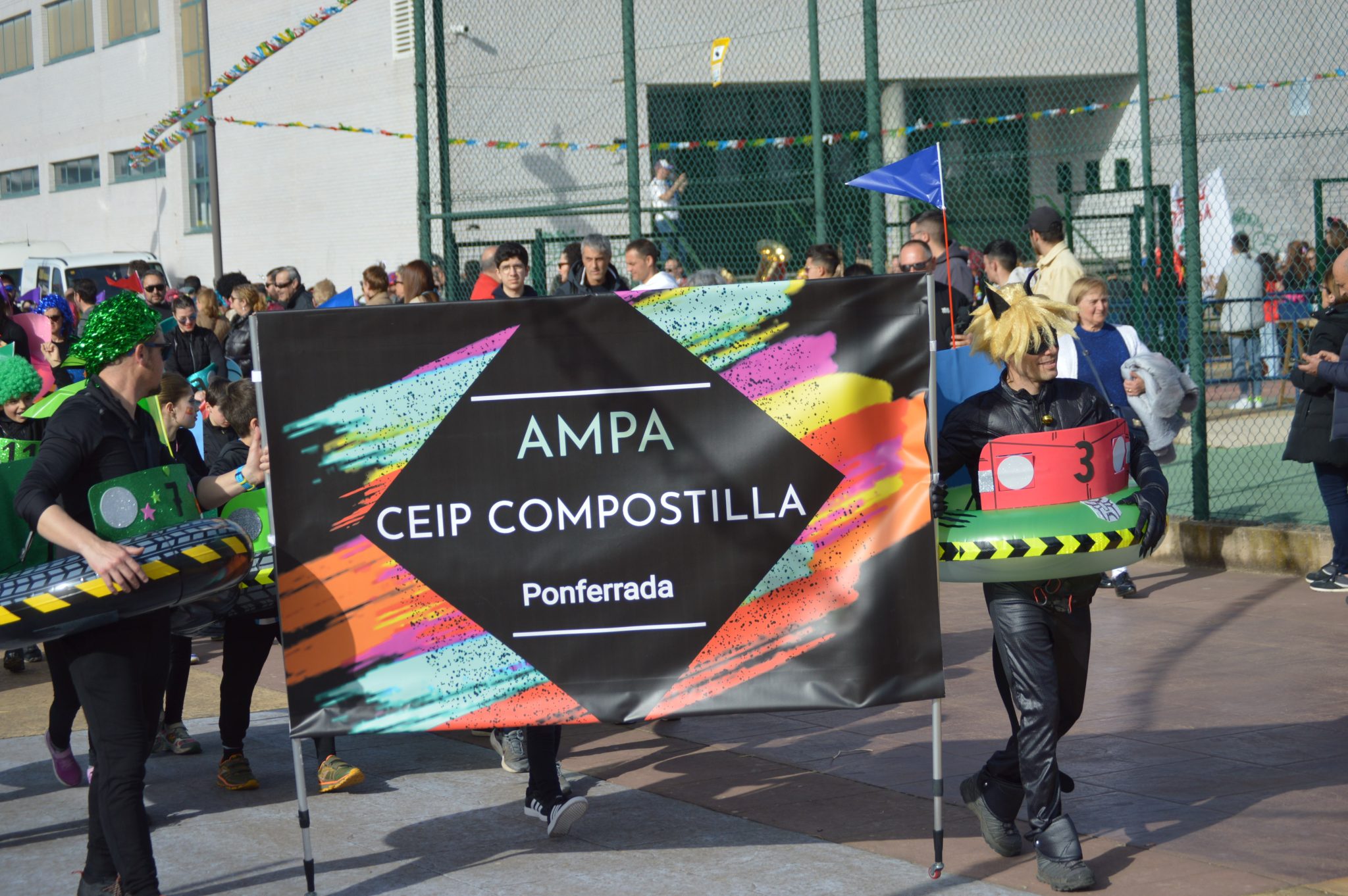 Carnaval Infantil de Ponferrada 2023. Las AMPAS de los colegios de la ciudad llenan de color y alegría las calles 122