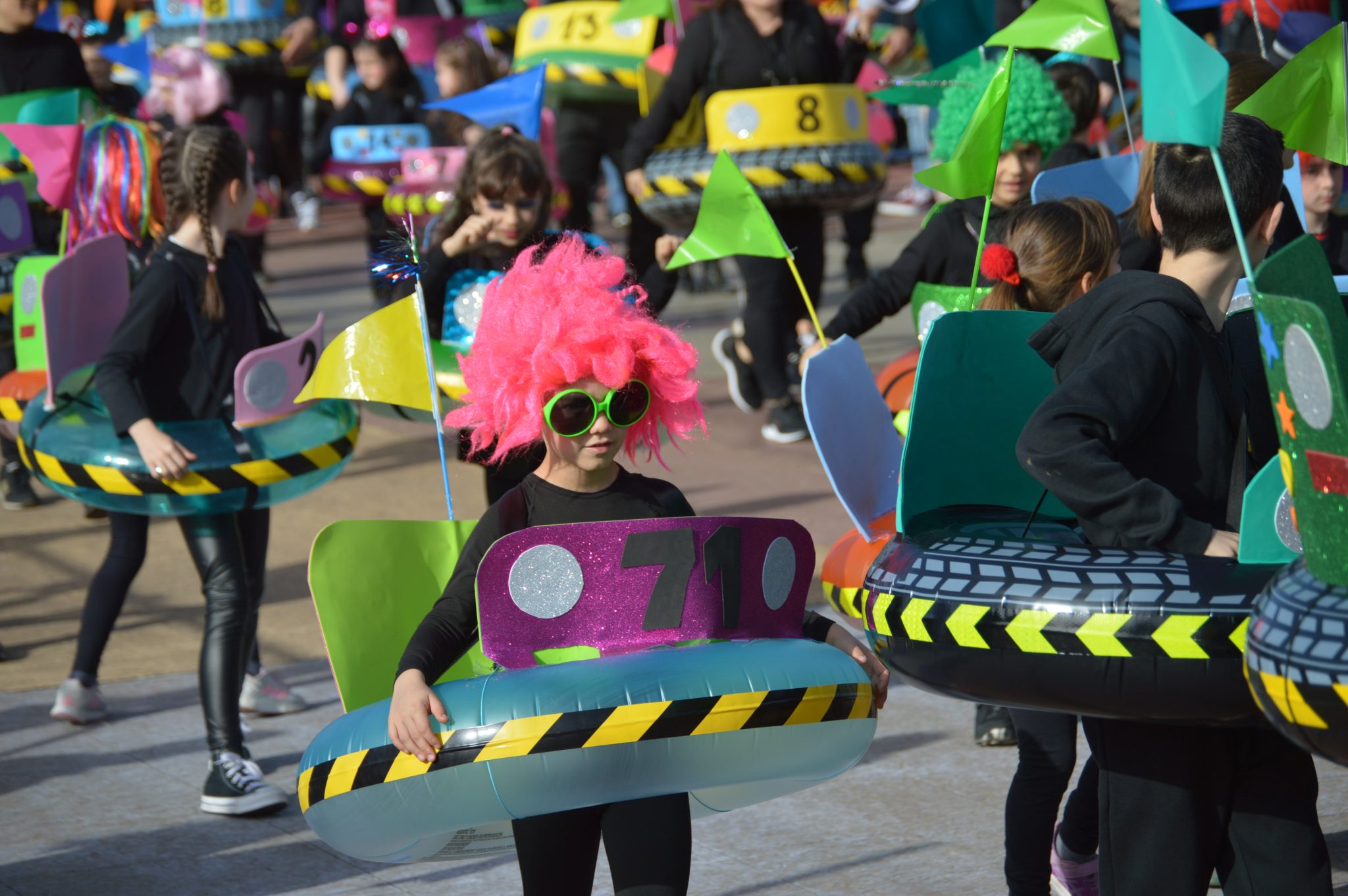 Carnaval Infantil de Ponferrada 2023. Las AMPAS de los colegios de la ciudad llenan de color y alegría las calles 121