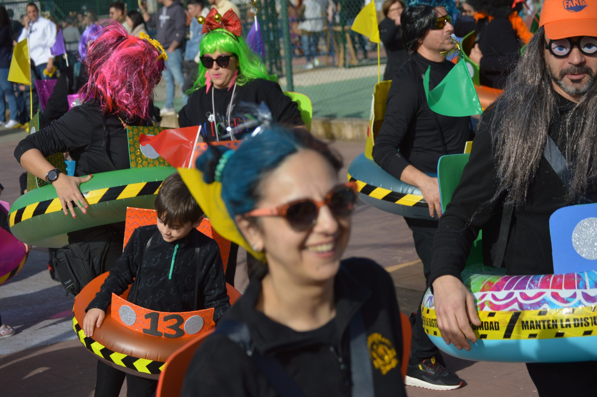 Carnaval Infantil de Ponferrada 2023. Las AMPAS de los colegios de la ciudad llenan de color y alegría las calles 112