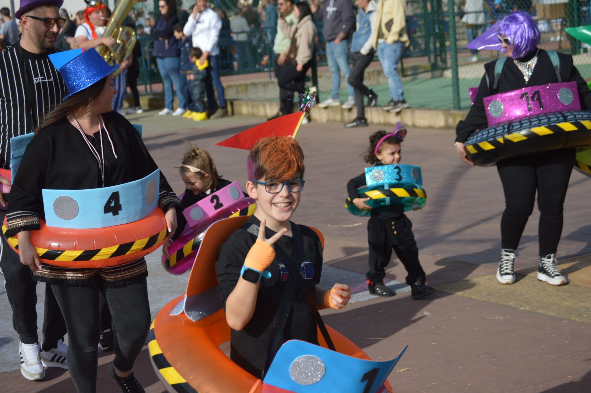 Carnaval Infantil de Ponferrada 2023. Las AMPAS de los colegios de la ciudad llenan de color y alegría las calles 111