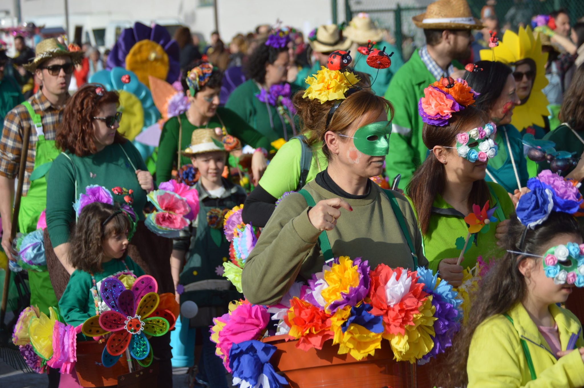 Carnaval Infantil de Ponferrada 2023. Las AMPAS de los colegios de la ciudad llenan de color y alegría las calles 76