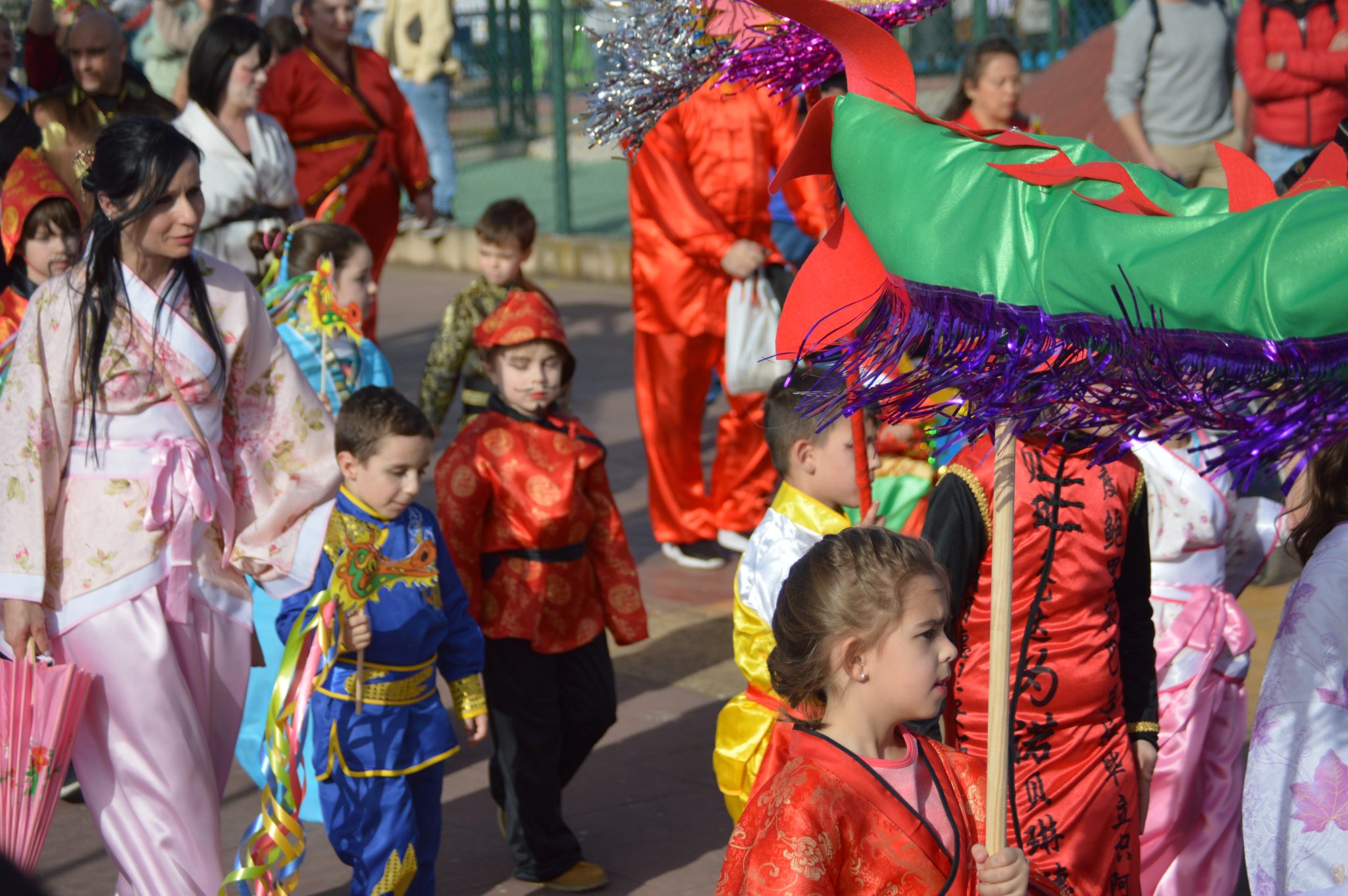 Carnaval Infantil de Ponferrada 2023. Las AMPAS de los colegios de la ciudad llenan de color y alegría las calles 70