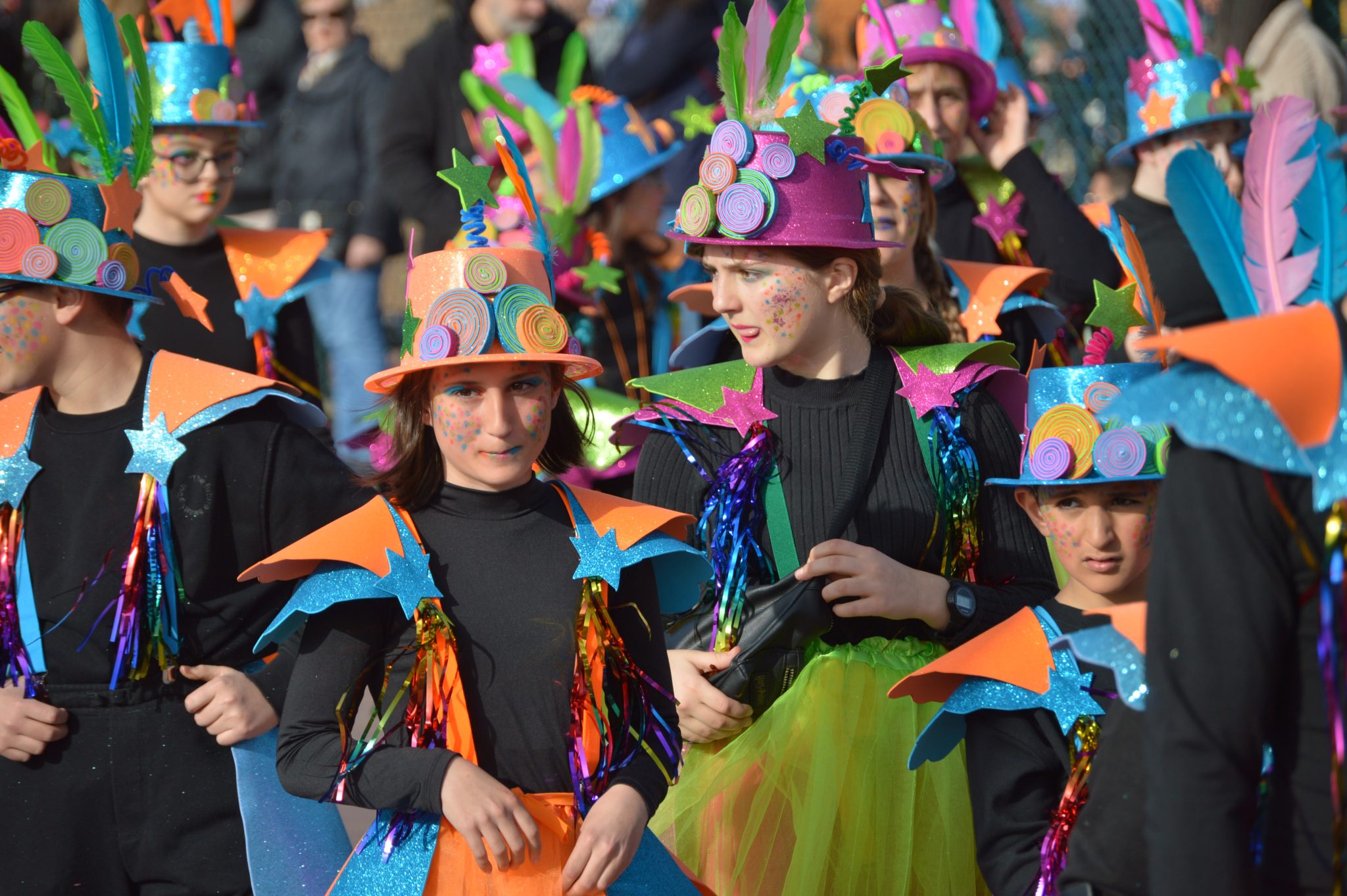 Carnaval Infantil de Ponferrada 2023. Las AMPAS de los colegios de la ciudad llenan de color y alegría las calles 54