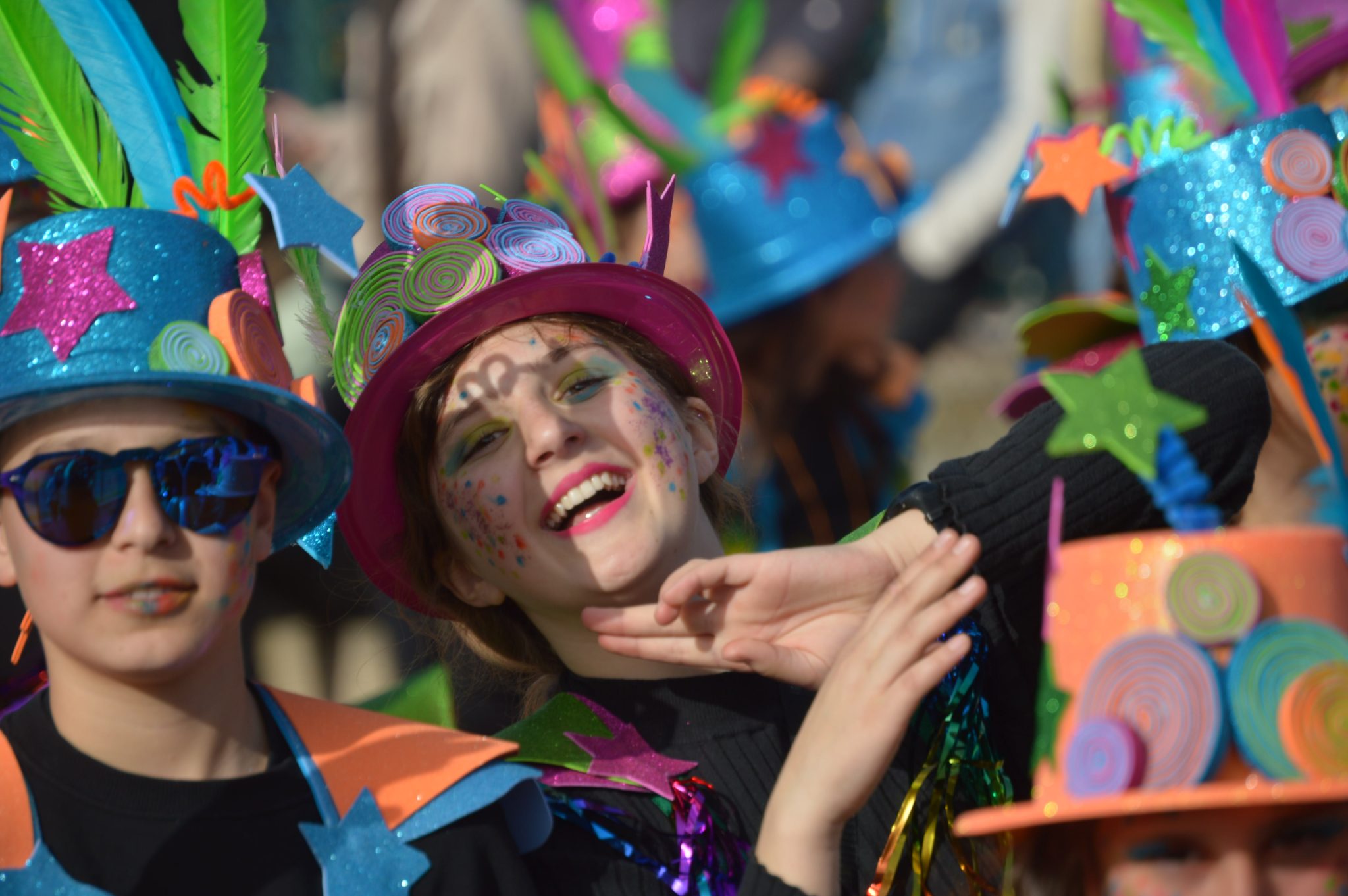 Carnaval Infantil de Ponferrada 2023. Las AMPAS de los colegios de la ciudad llenan de color y alegría las calles 53