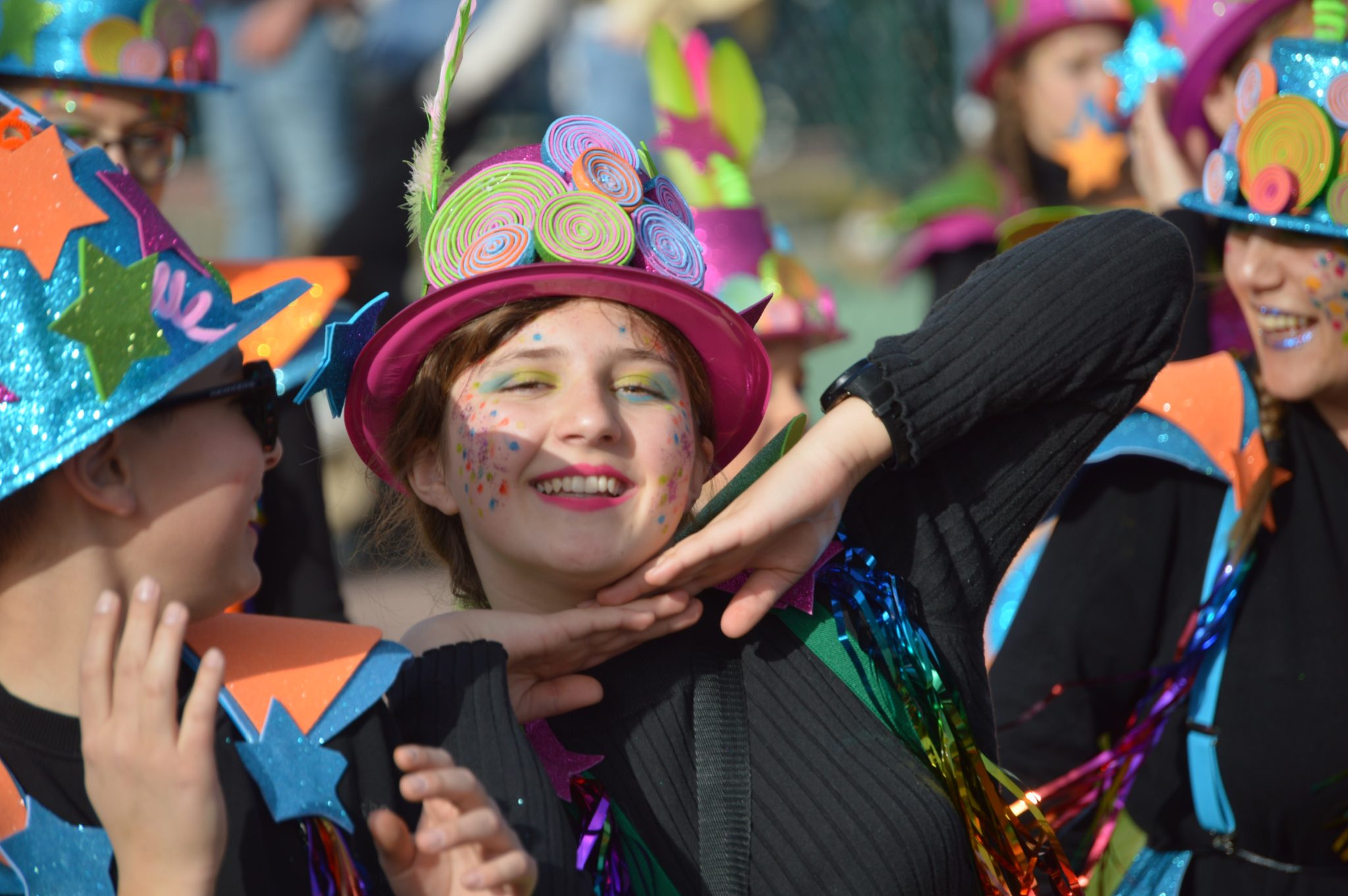 Carnaval Infantil de Ponferrada 2023. Las AMPAS de los colegios de la ciudad llenan de color y alegría las calles 52