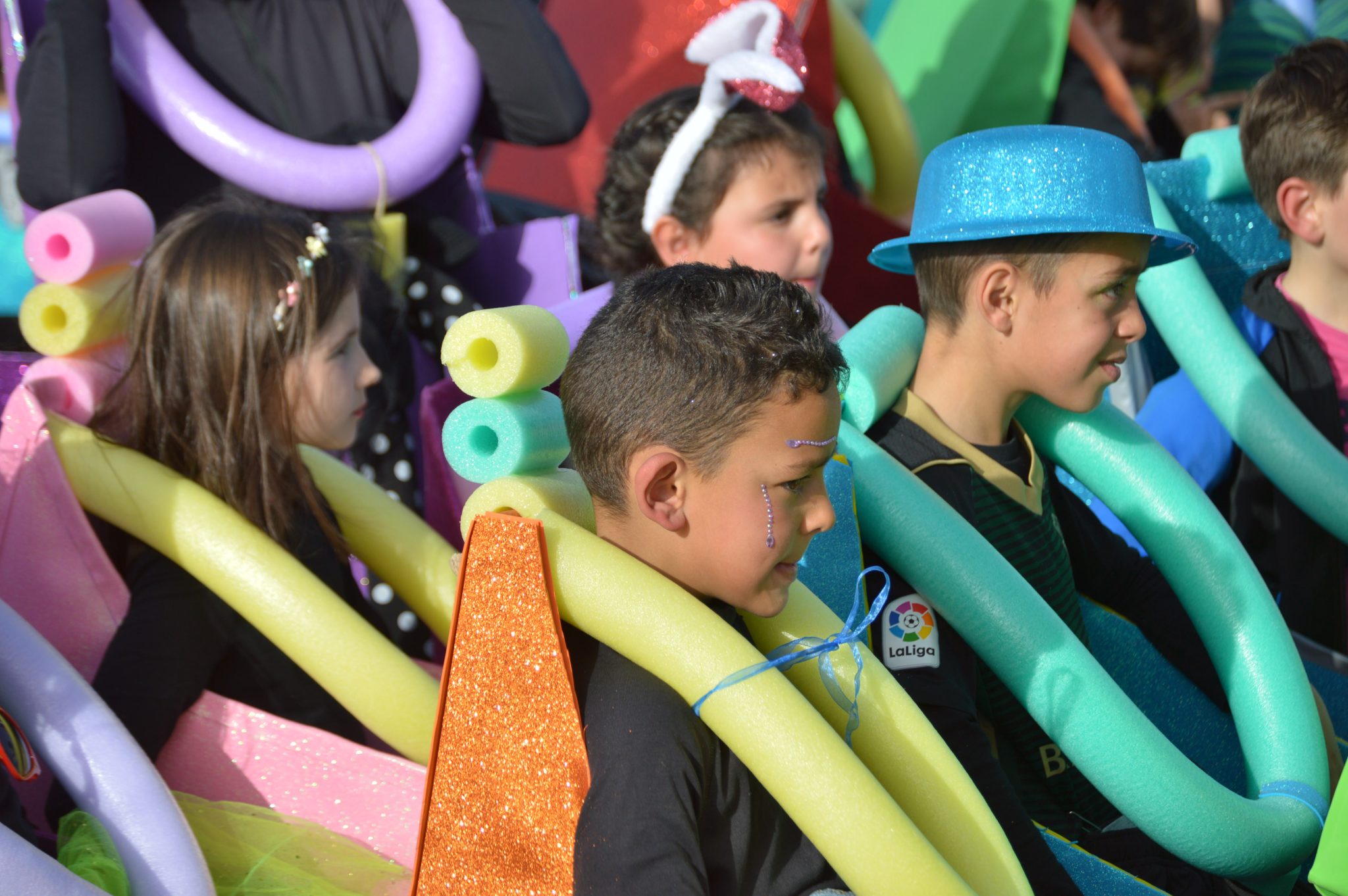 Carnaval Infantil de Ponferrada 2023. Las AMPAS de los colegios de la ciudad llenan de color y alegría las calles 43
