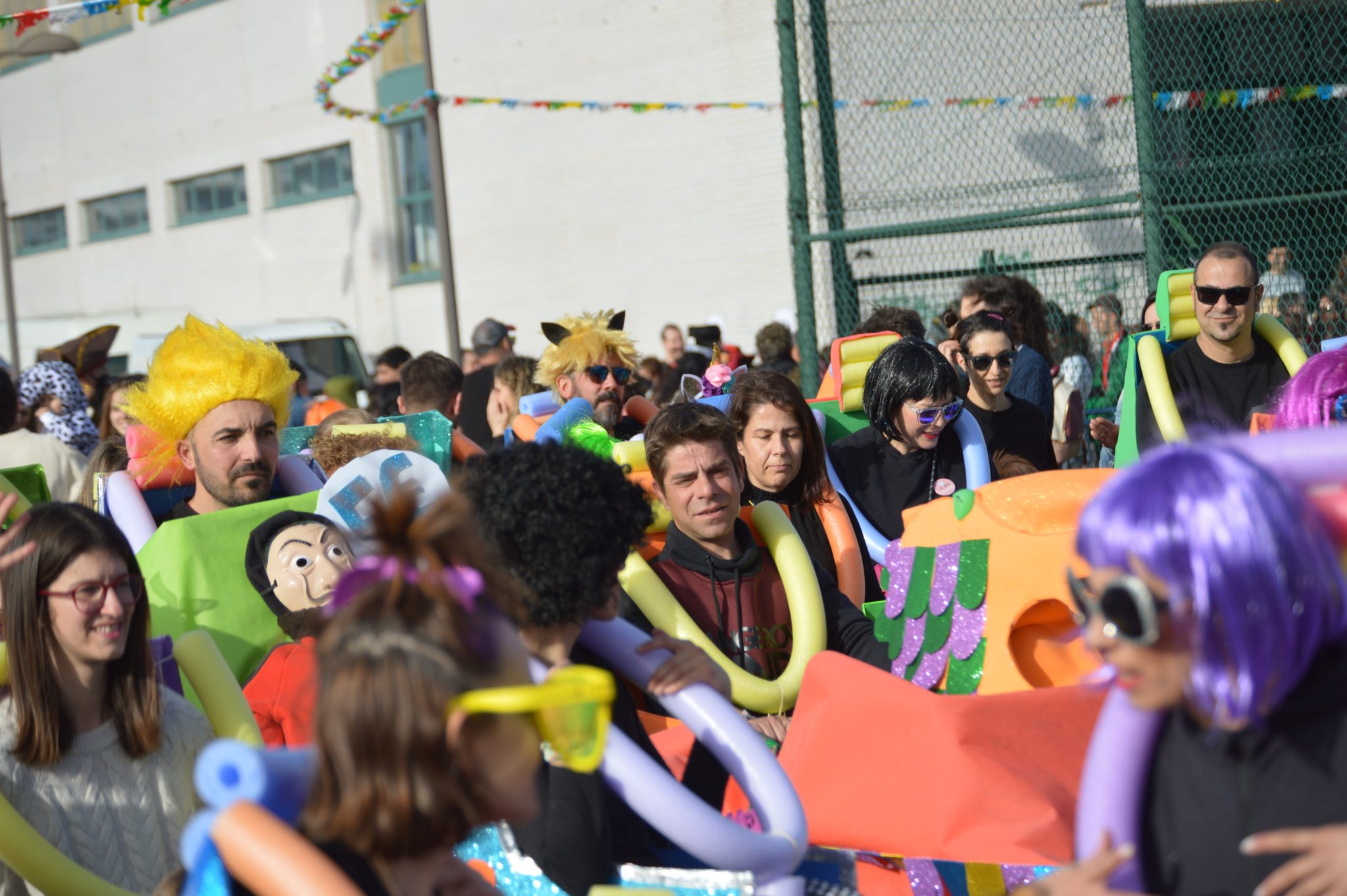 Carnaval Infantil de Ponferrada 2023. Las AMPAS de los colegios de la ciudad llenan de color y alegría las calles 42