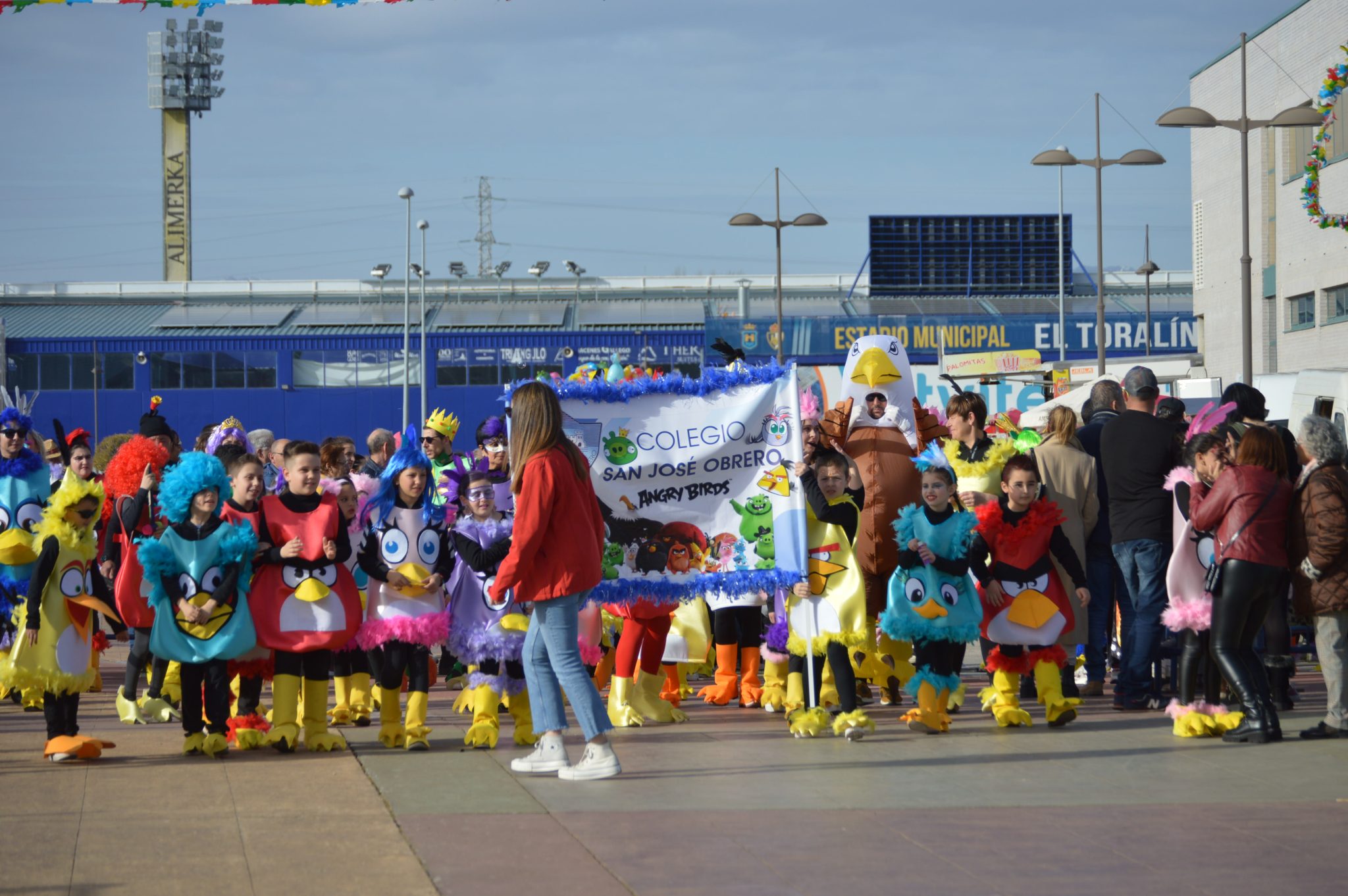 Carnaval Infantil de Ponferrada 2023. Las AMPAS de los colegios de la ciudad llenan de color y alegría las calles 24