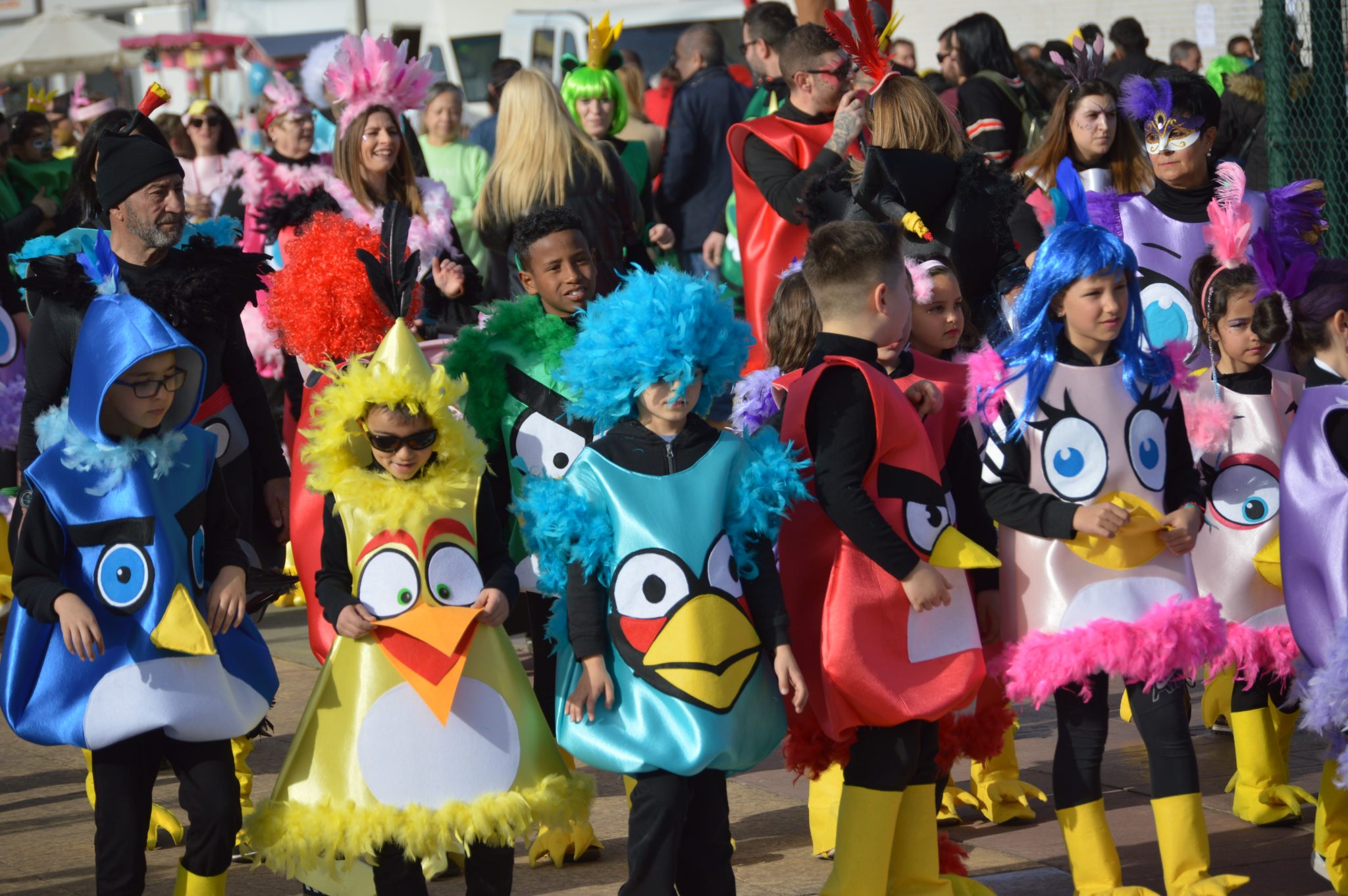 Carnaval Infantil de Ponferrada 2023. Las AMPAS de los colegios de la ciudad llenan de color y alegría las calles 23