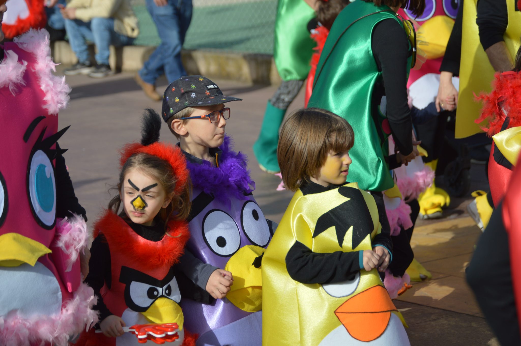 Carnaval Infantil de Ponferrada 2023. Las AMPAS de los colegios de la ciudad llenan de color y alegría las calles 1