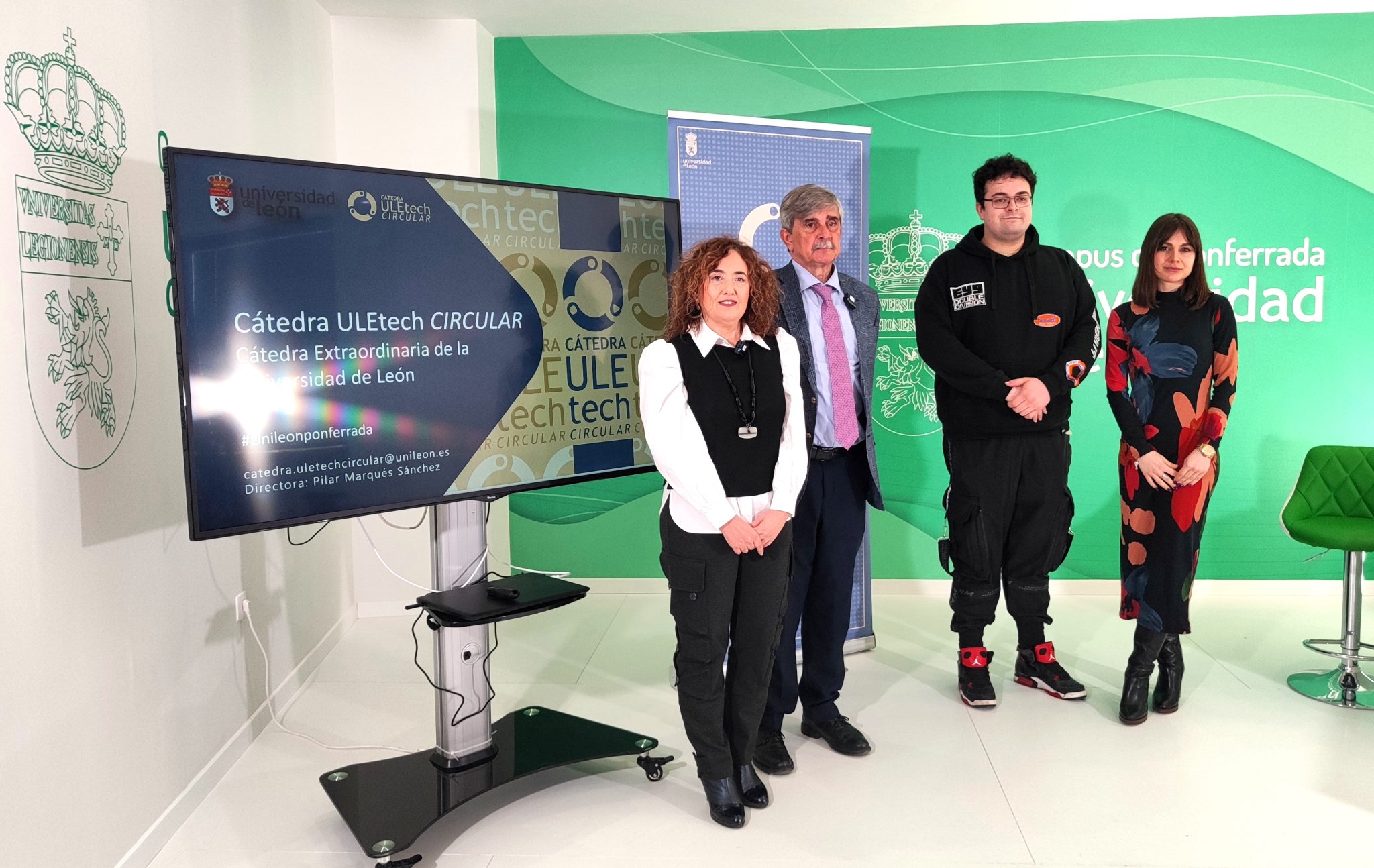  Presentadas en el Campus de Ponferrada las líneas de actuación de la Cátedra UleTech Circular￼ 1