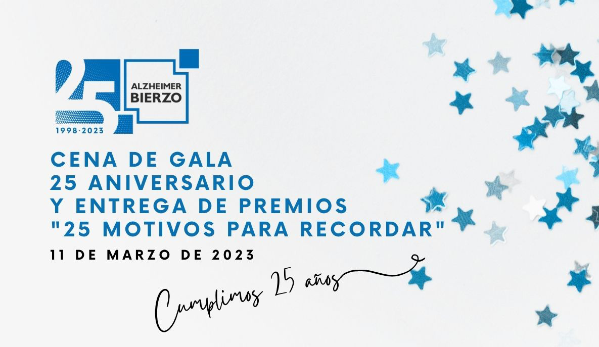 ALZHEIMER BIERZO celebra este sábado su 25 aniversario con una gala y entrega de premios en Finca El Azul 1