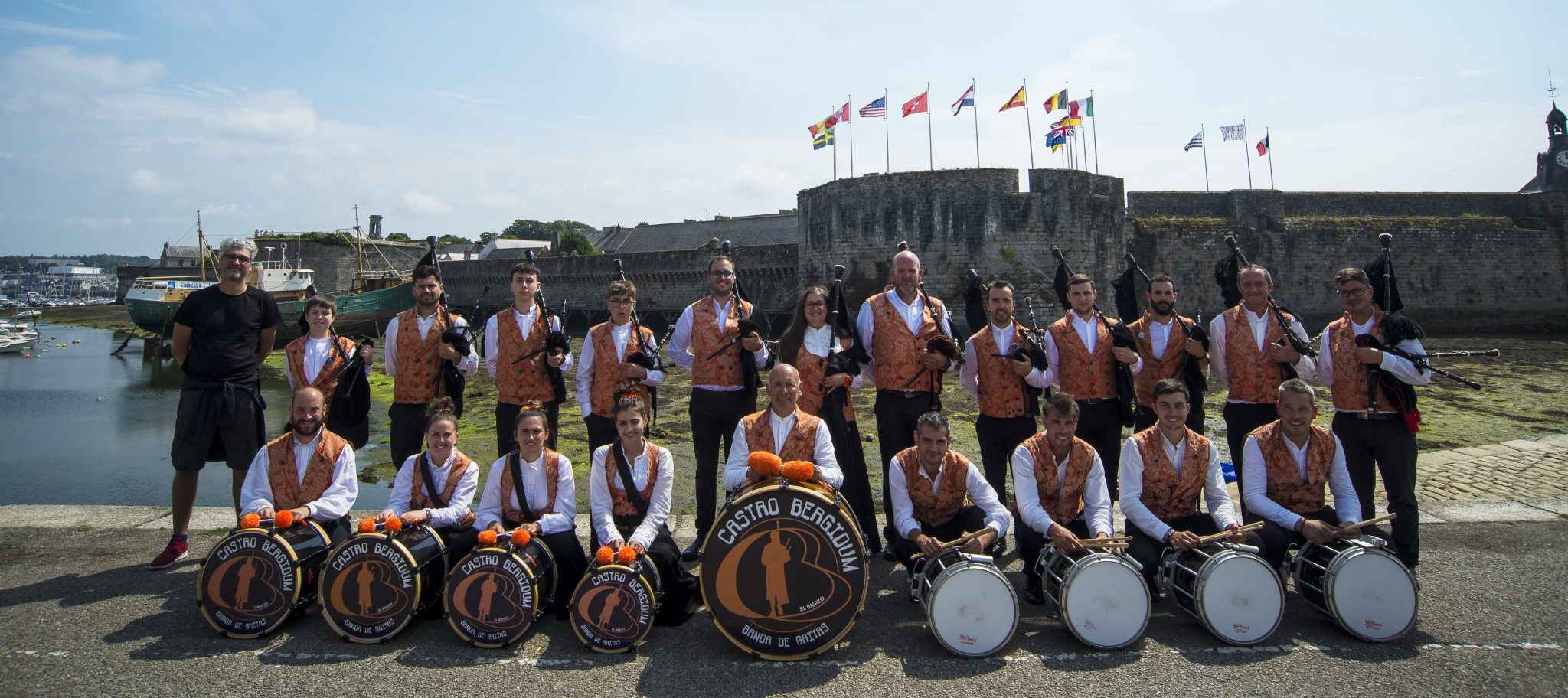 LaBanda de gaitas Castro Bergidum participará en el “XIV Certamen Celtibérico de Bandas de Gaitas”￼ 1