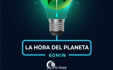El Centro Comercial El Rosal apagará mañana las luces de su fachada para sumarse a la Hora del Planeta 9