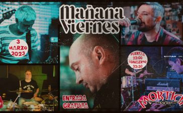 Concierto de la nueva banda berciana 'Mañana viernes' en el Pub Morticia 6