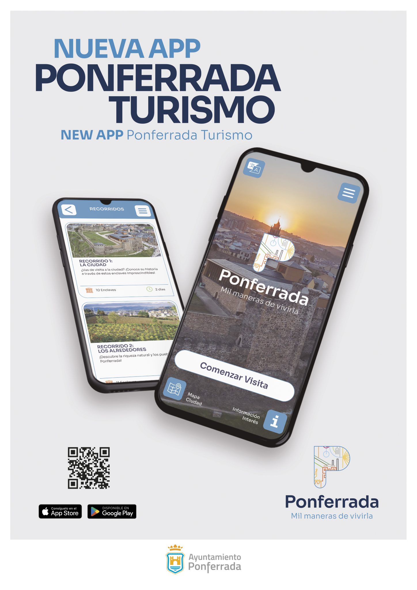Ponferrada estrena su nueva App que añade Realidad Aumentada para conocer los recursos turísticos de la ciudad 2