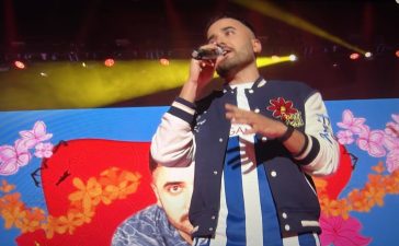 VÍDEO | La camiseta de la Ponferradina y el guiño a su tierra del DJ de los 40 David Álvarez en el Festival Primavera Pop 8