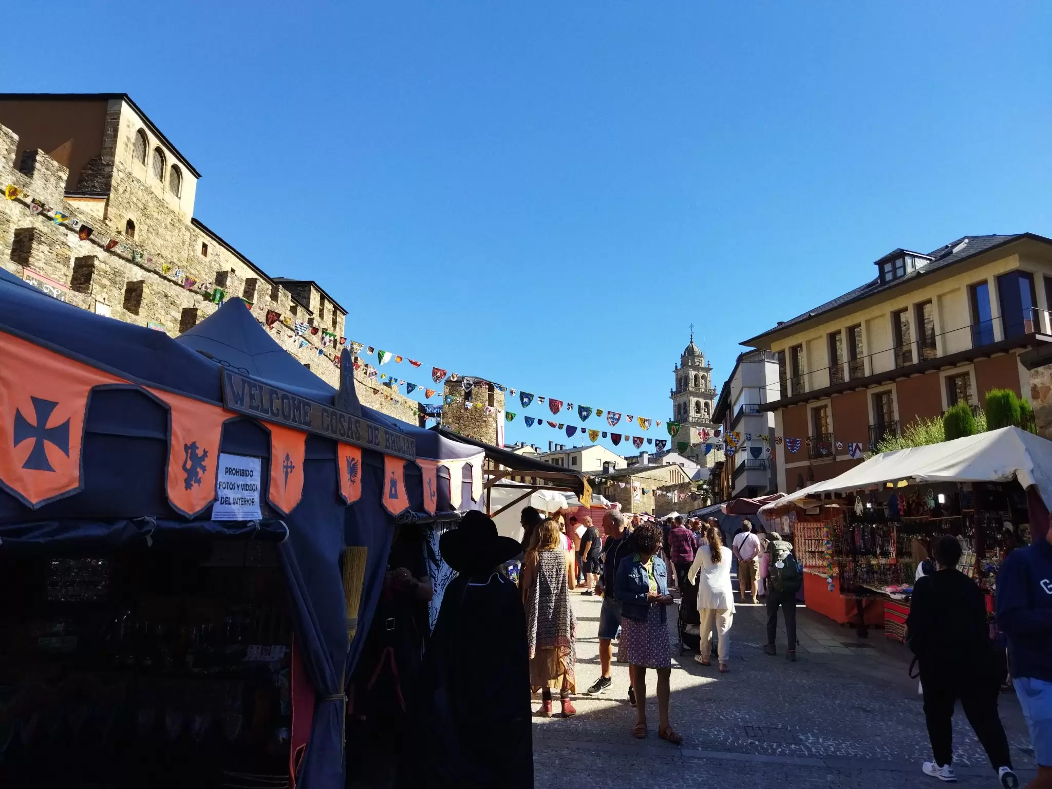 La Avenida de España acogerá un mercado medieval durante la Semana Santa de Ponferrada 1
