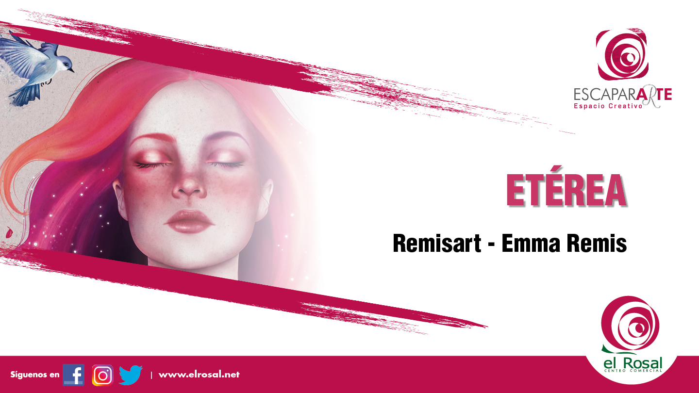 El espacio creativo de El Rosal EscaparArte acoge hasta el 31 de mayo las exposiciones “Etérea”, de la artista Remisart y “El arte en todo su esplendor”, de Loli Cánovas 3