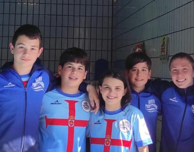 5 nadadores del Club Natación Bierzo en la Fase Final del Campeonato C y L Alevín - Nadador Completo Promesas y final para el equipo femenino del Club de la IX Copa de Clubes de Castilla y León. 1